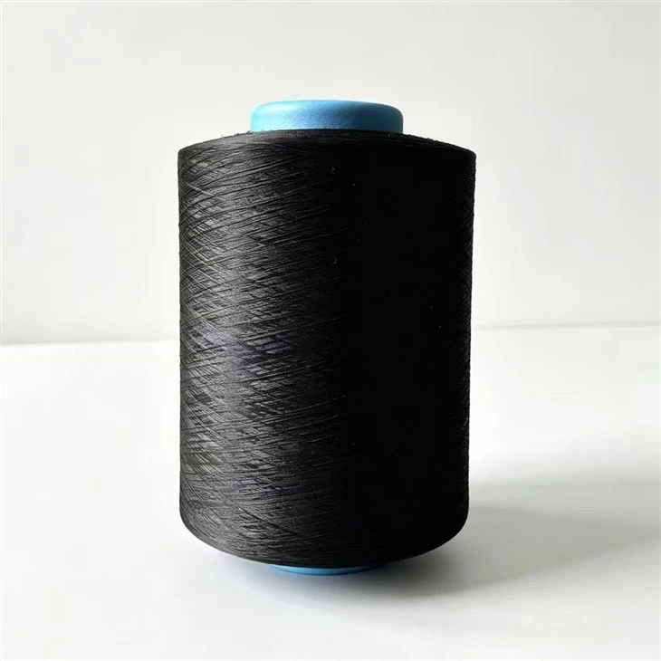 Gwrth{0}}Yarn Statig 100D , Lliw Du